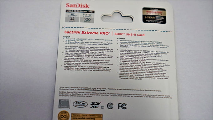 SanDisk Extreme PRO SD UHS-II Memory Card Review 1