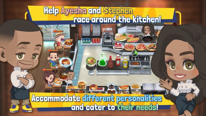 Get Cooking with Stephen and Ayesha Curry's Mobile Game Chef Curry 2