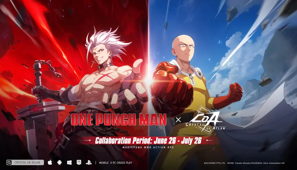 Exciting Crossover of One-Punch Man and Crystal of Atlan Unveiled 33