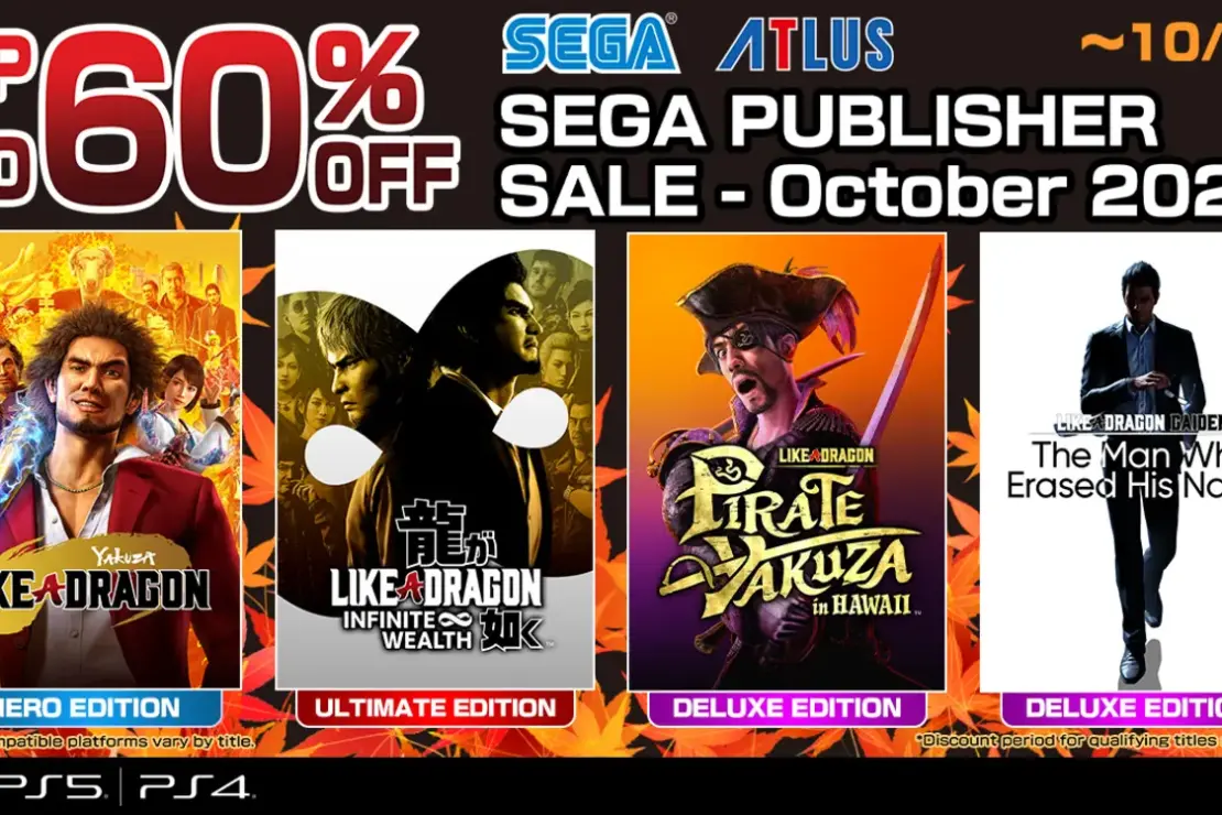 Enjoy Up to 60% Discount on Selected Titles During the SEGA Publisher Sale – October 2025! 33