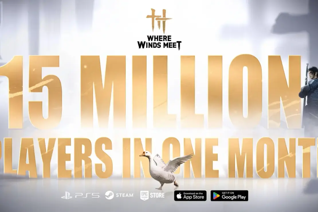 Where Winds Meet Achieves 15 Million Total Players Milestone Following Mobile Launch and Adds Support for Brazilian Portuguese Language Where Winds Meet Achieves 15 Million Total Players Milestone Following Mobile Launch and Adds Support for Brazilian Portuguese Language 33