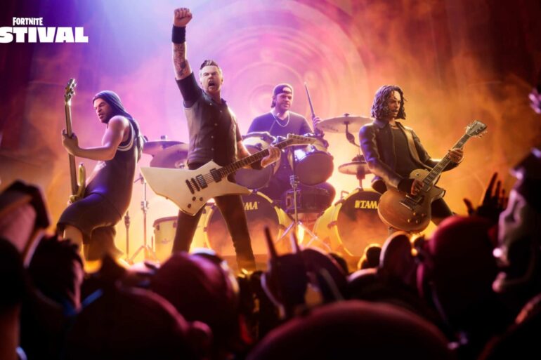 Metallica to headline Fortnite concert. 38