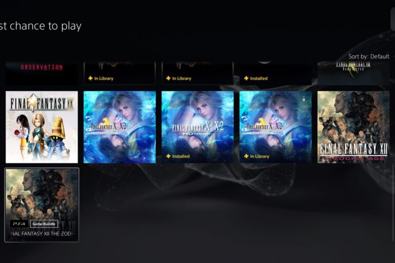 Final Fantasy Titles Among 25 Games Leaving PlayStation Plus Extra and Premium in May 2024 — Overwhelming Gaming Selection 33