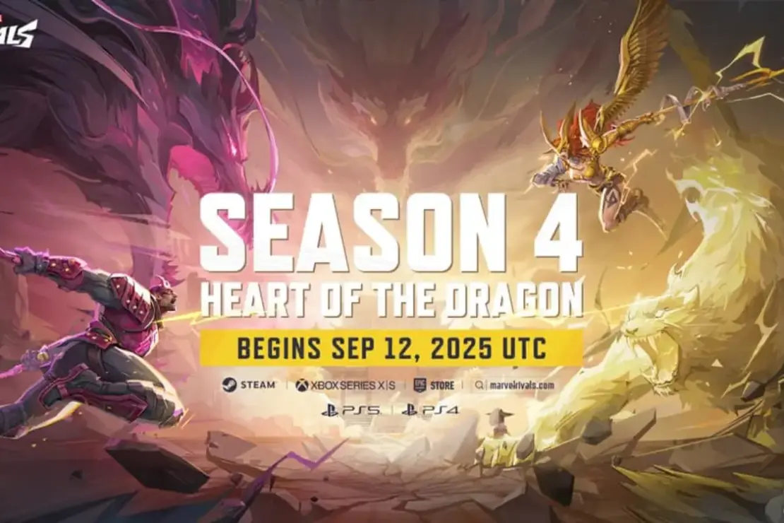 Marvel Rivals Launching on PS4 September 12 with Season 4 Heart of the Dragon Update 33
