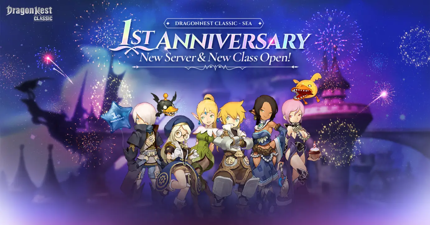 Eyedentity Games Unveils Dragon Nest Classic SEA First Anniversary Update and New Server Argenta