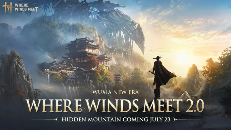 Where Winds Meet Unveils Eastern Steampunk in Hidden Mountain Expansion Launching July 23