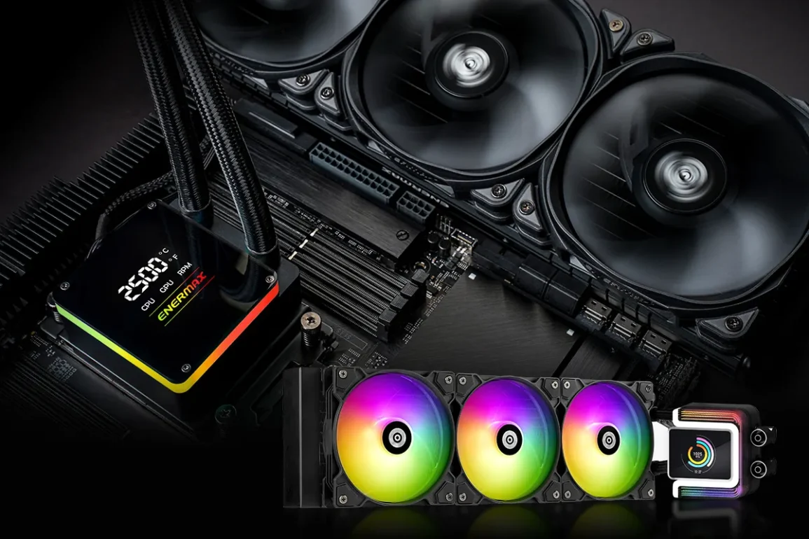 ENERMAX Unveils AQUAFLO LCD and LIQTECH XTR 33