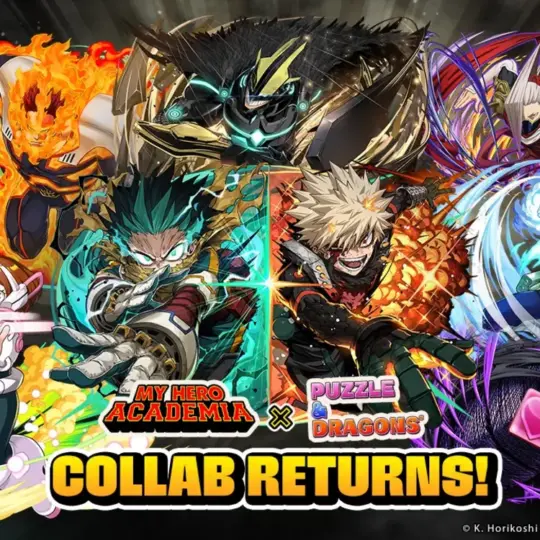 Puzzle & Dragons Enhances Gameplay with My Hero Academia Collaboration 37