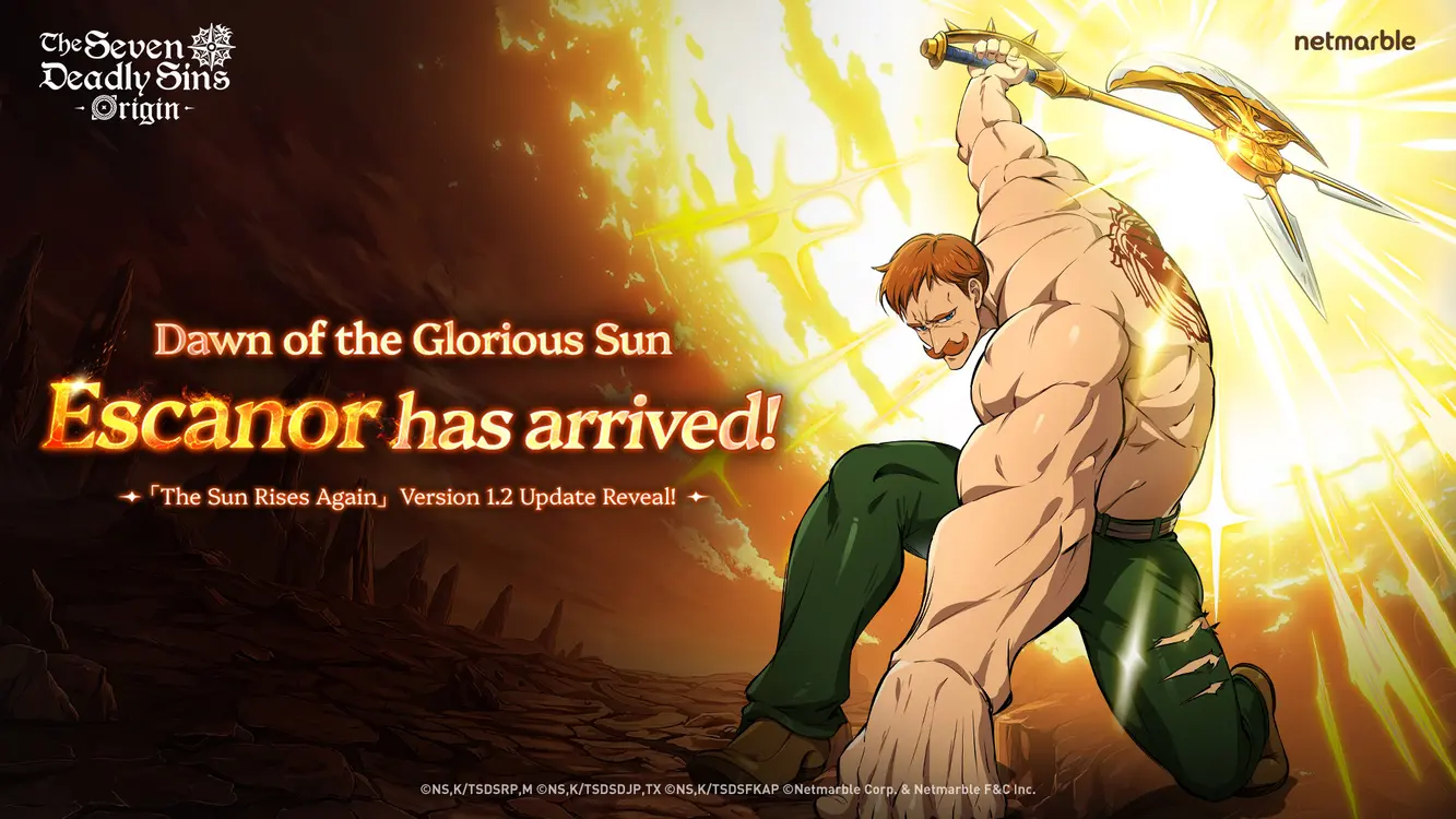 The Seven Deadly Sins: Origin Unveils First Major Update Introducing New Hero Escanor
