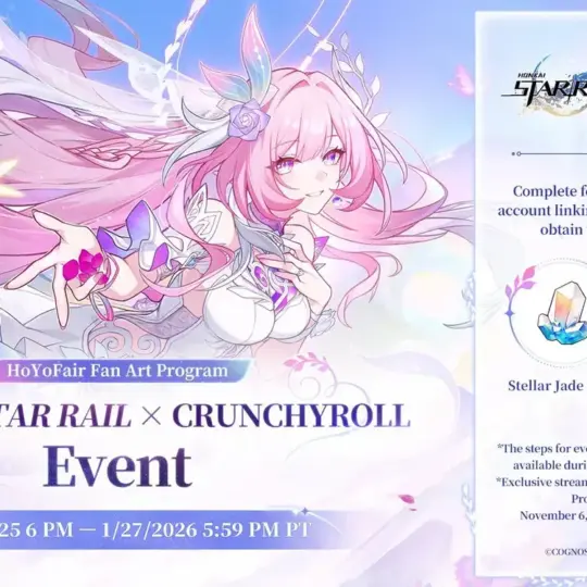 Honkai: Star Rail Teams Up with Crunchyroll for Free Trial and Rewards 34