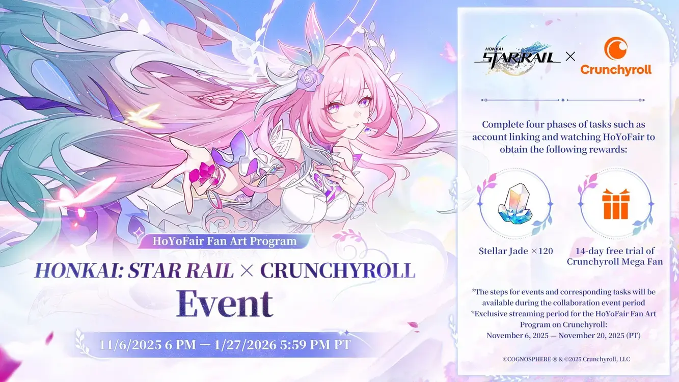 Honkai: Star Rail Teams Up with Crunchyroll for Free Trial and Rewards 33