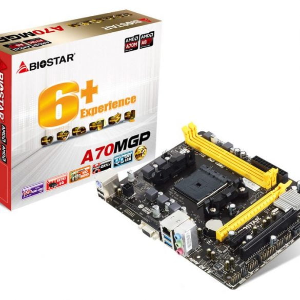 BIOSTAR released the new A70MGP BIOSTAR released the new A70MGP 34
