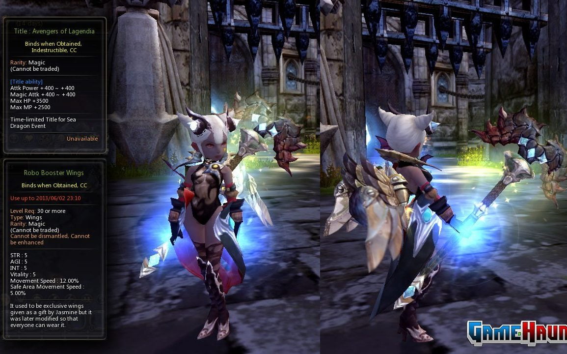 Be edgy with Robo-Booster Wings + Avengers of Lagendia Title! 33