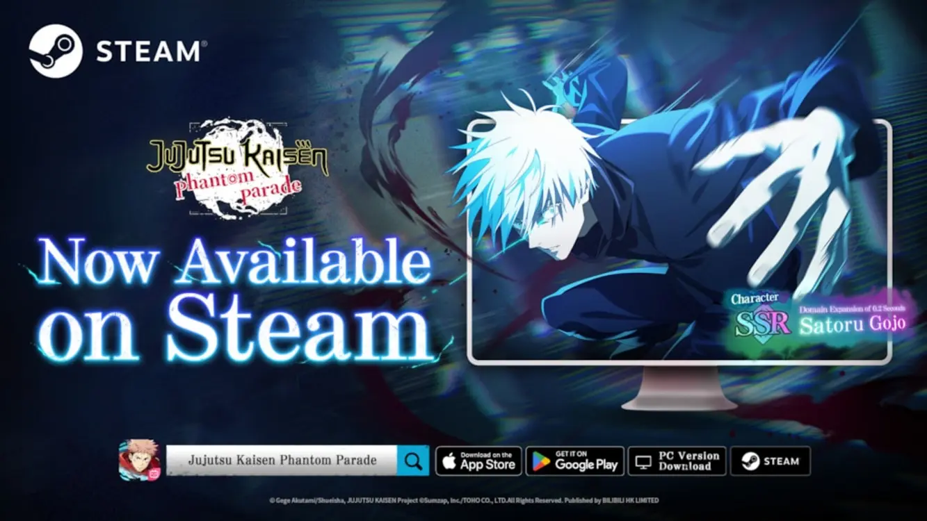 Jujutsu Kaisen Phantom Parade Officially Launches on Steam!
