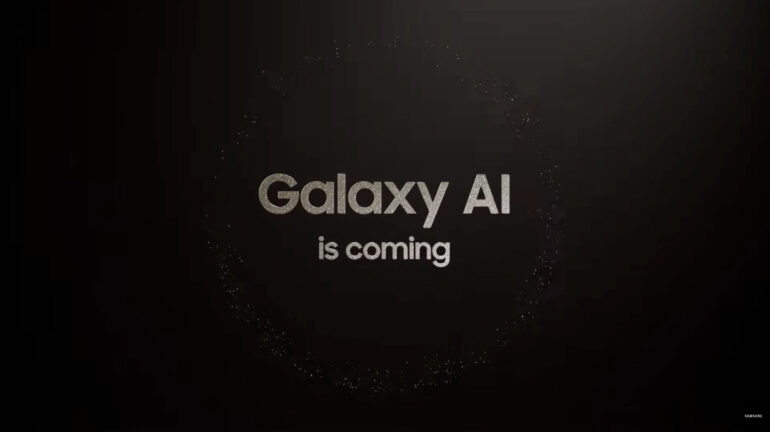 Galaxy AI coming to Samsung's 2024 foldables 3