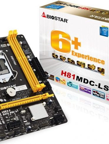 BIOSTAR releases the H81MDC-LSP 35