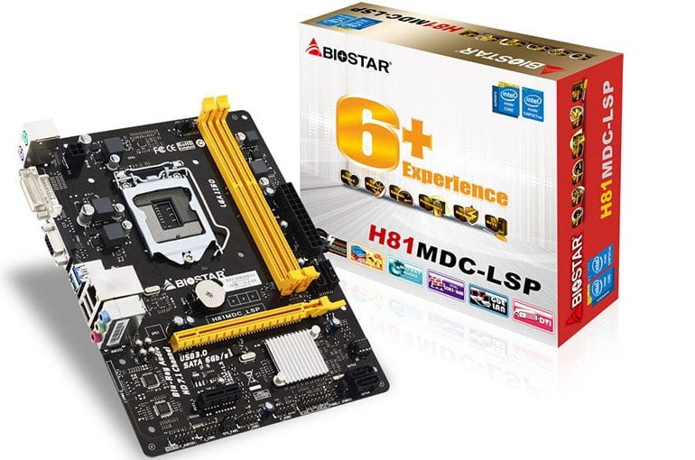 BIOSTAR releases the H81MDC-LSP 36