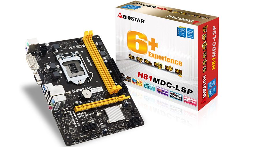 BIOSTAR releases the H81MDC-LSP 30