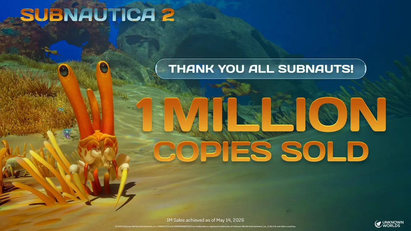 Subnautica 2 Achieves 1 Million Copies Sold in First Hour of Launch