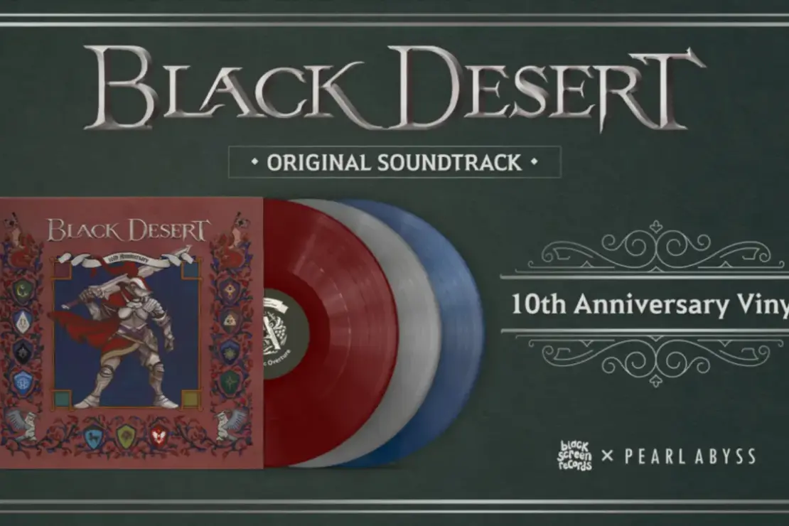 Pearl Abyss and Black Screen Records Release Black Desert 10th Anniversary Vinyl Album Pearl Abyss and Black Screen Records Release Black Desert 10th Anniversary Vinyl Album 33