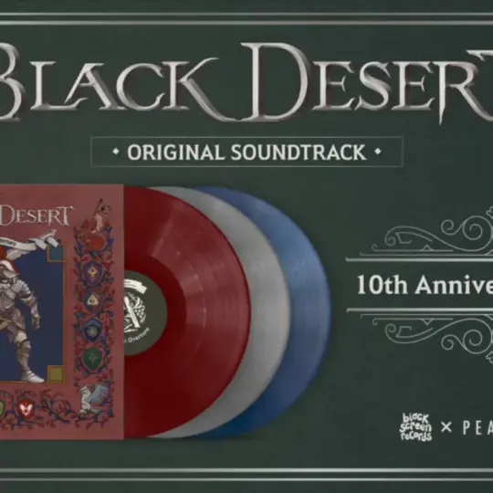 Pearl Abyss and Black Screen Records Release Black Desert 10th Anniversary Vinyl Album 34