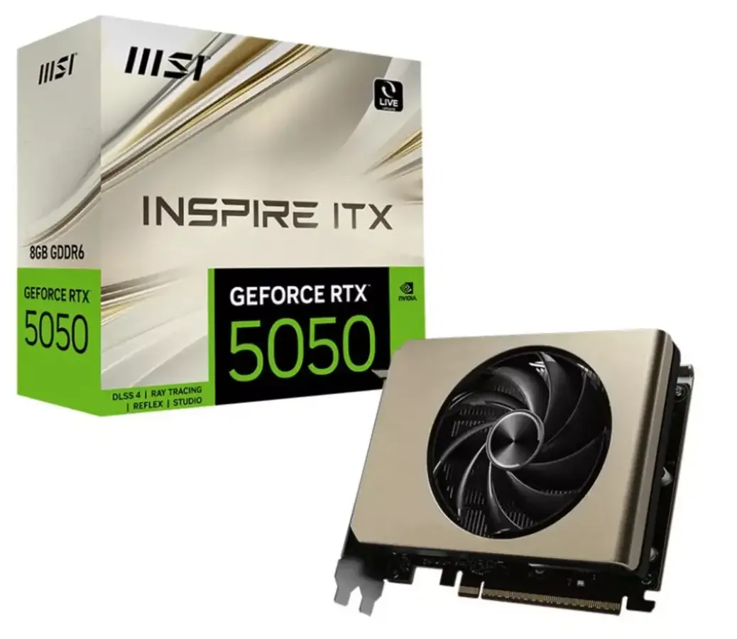 Compact MSI RTX 5050 Inspire ITX Cards for Gaming 33