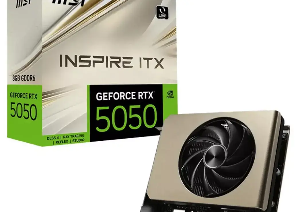 Compact MSI RTX 5050 Inspire ITX Cards for Gaming 33
