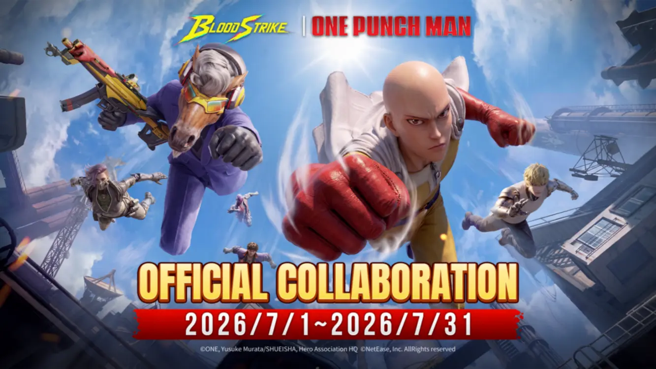 Blood Strike and One Punch Man Collaboration Now Available