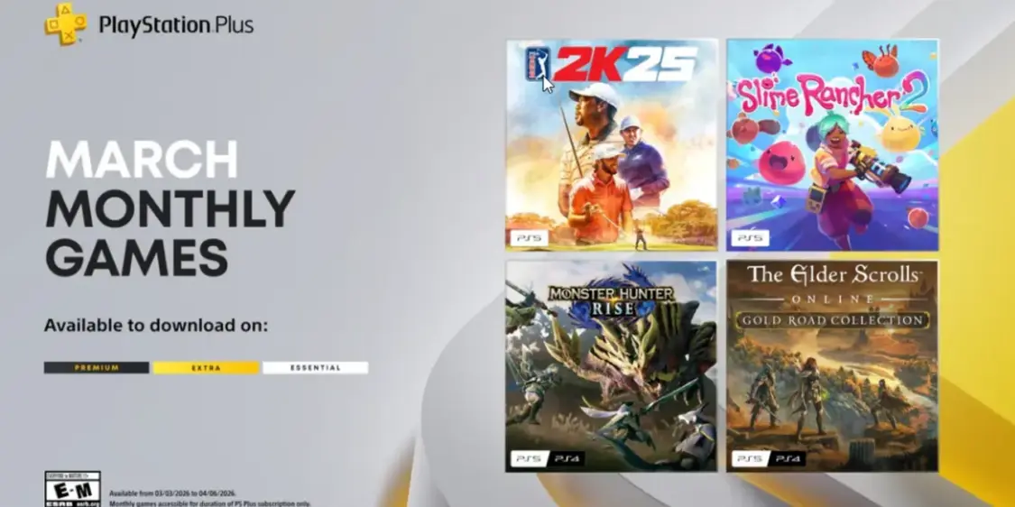 PlayStation Plus Unveils Monthly Games for March 2026 57
