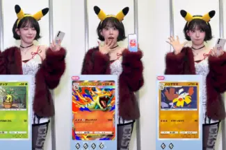 LE SSERAFIM Collaborates with Pokemon TCG Pocket for the #PokePoke Challenge 16