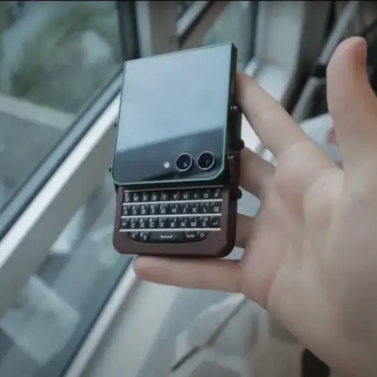 A Broken Z Flip 5 Transformed into a Slider Phone 37