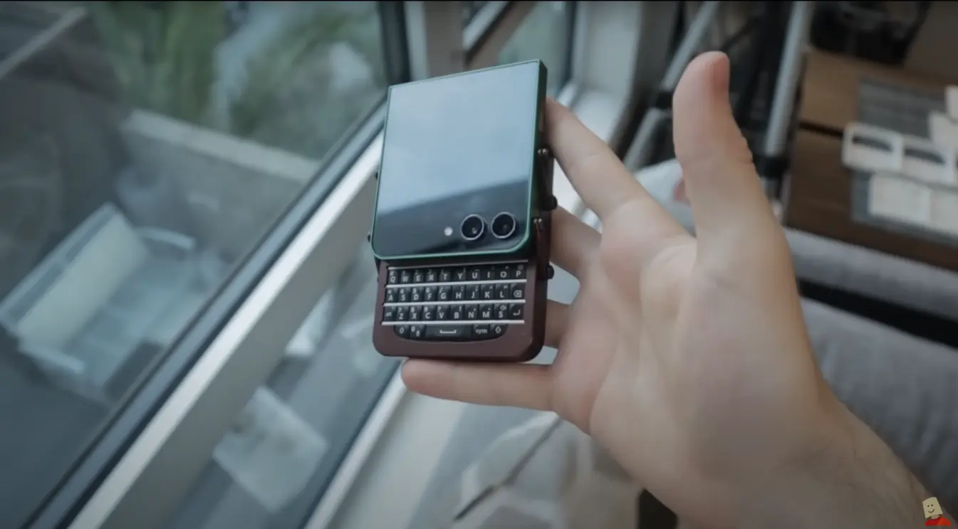 A Broken Z Flip 5 Transformed into a Slider Phone 33