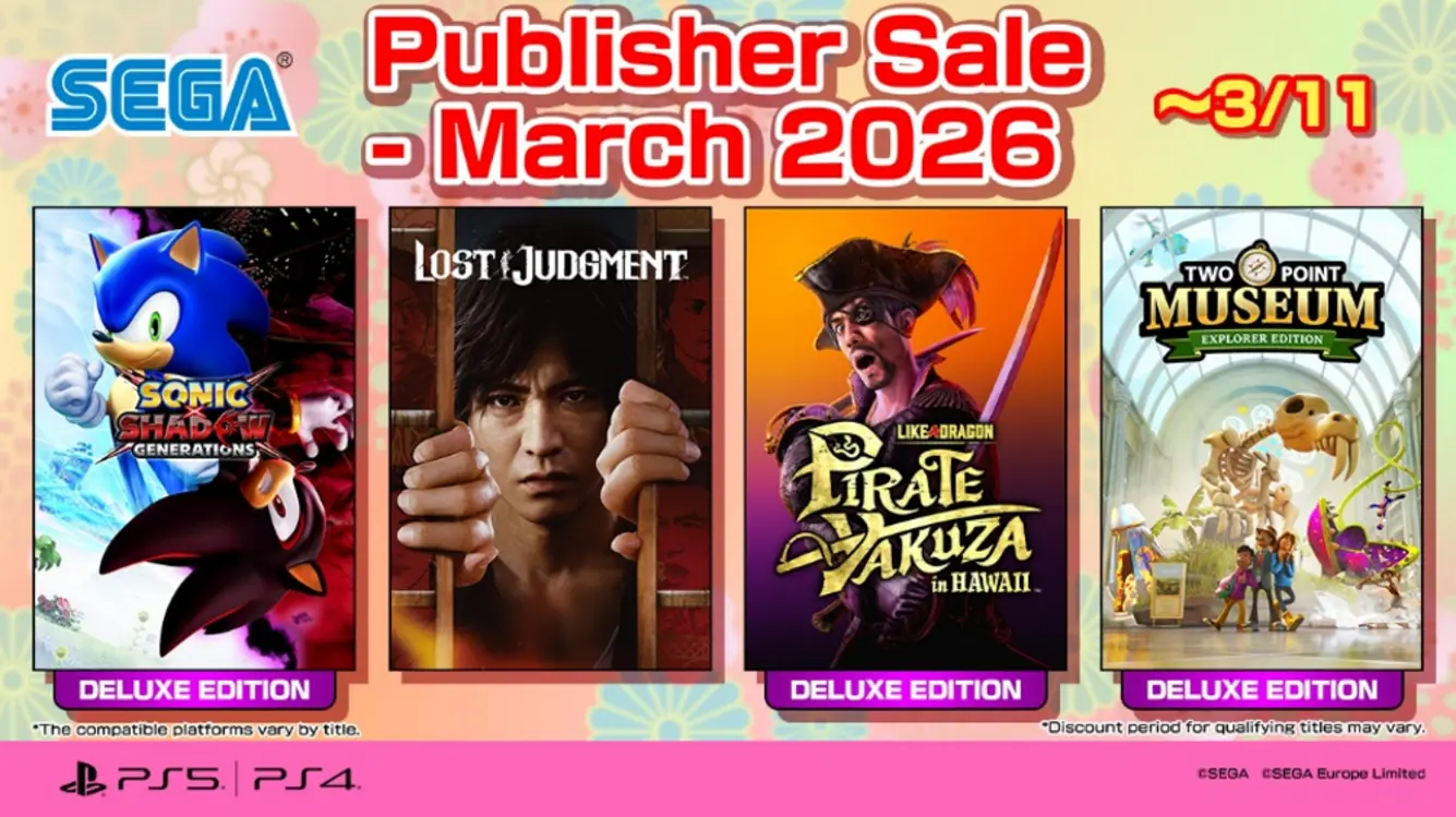 Pick Up Like a Dragon: Pirate Yakuza in Hawaii at a Discount! SEGA Publisher Sale – March 2026