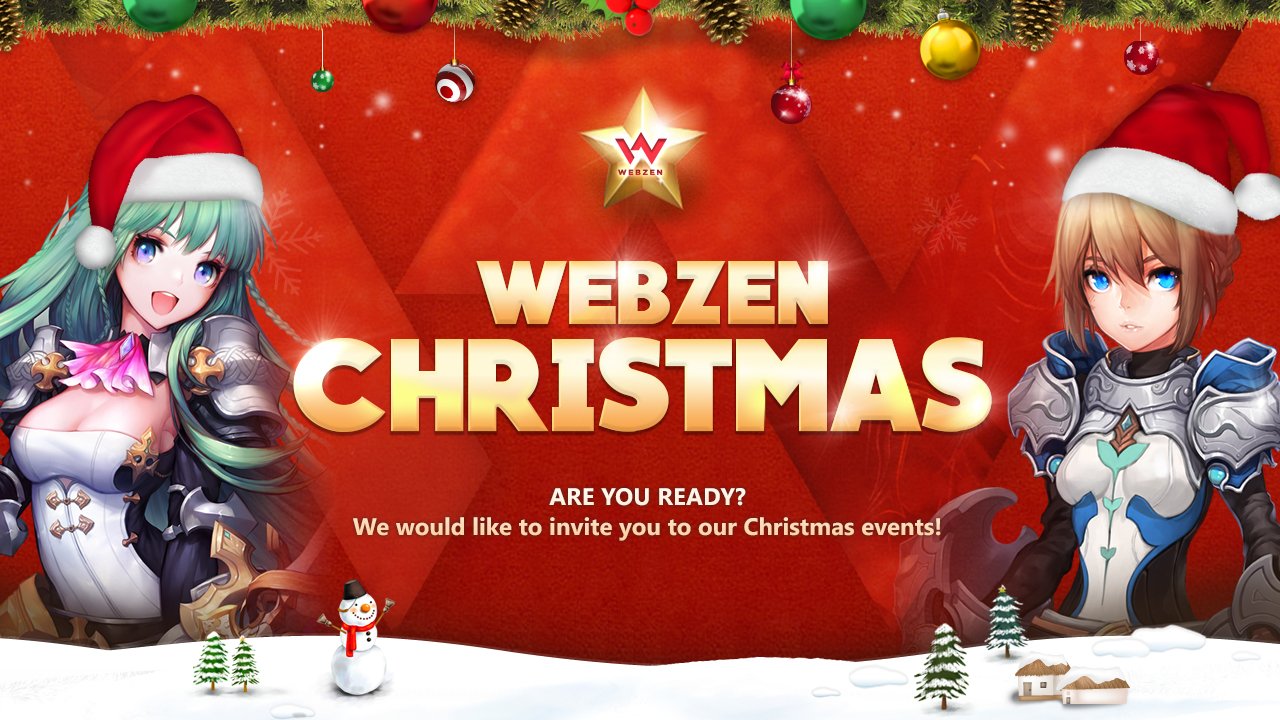 WEBZEN Spreads Christmas Cheer with Festive Events and Update 28