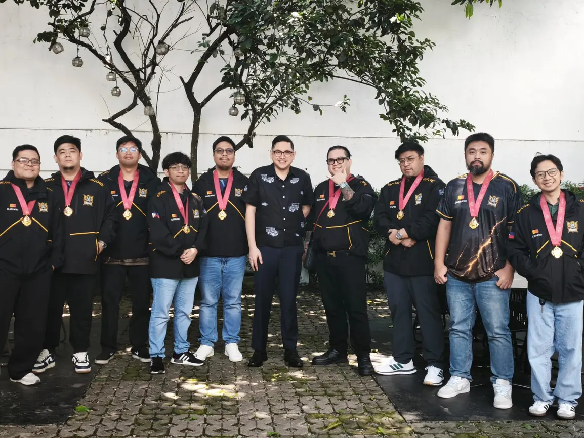 Bam Aquino Celebrates Team ENCORE’s Victory in Historic World Esports Championship