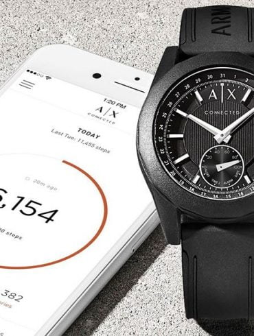 Armani Exchange Launches First Ever Connected Wearables Line 36