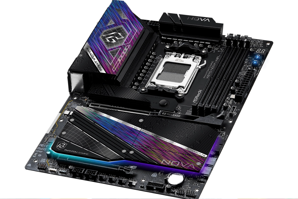 ASRock Phantom Gaming X870 NOVA WIFI Review: Overkill VRM Meets Storage Monster ASRock Phantom Gaming X870 NOVA WIFI Review: Overkill VRM Meets Storage Monster 36
