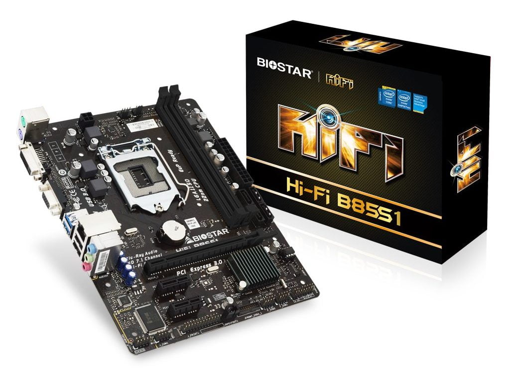 BIOSTAR releases the Hi-Fi B85S1 Motherboard 28
