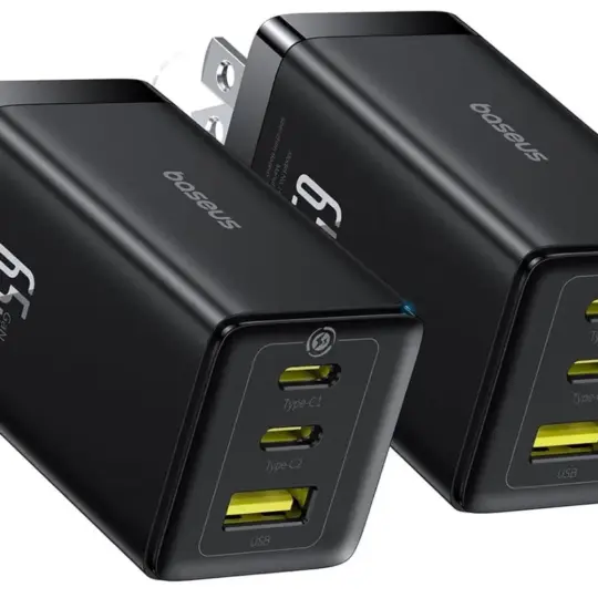 Amazon Sells 2-Pack of 65W 3-Port Block Chargers at a Price Four Times Lower Than a Single Apple Charger 34