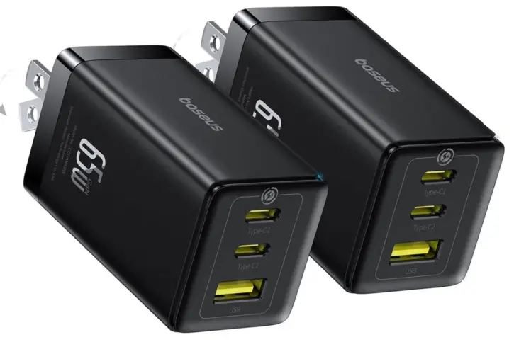 Amazon Sells 2-Pack of 65W 3-Port Block Chargers at a Price Four Times Lower Than a Single Apple Charger 35