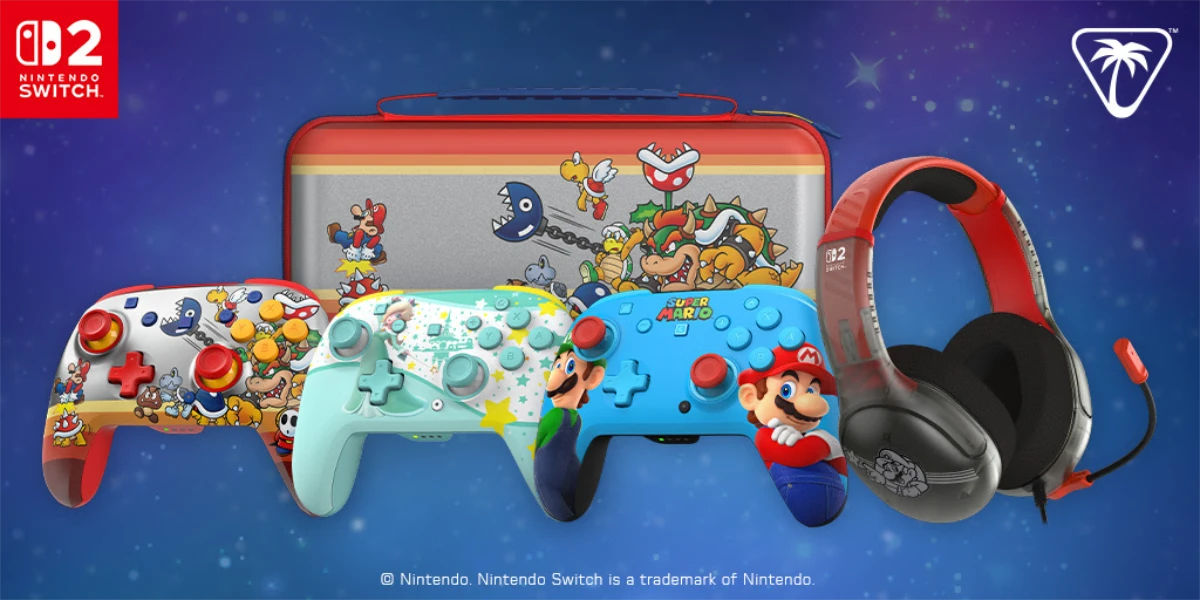Best Turtle Beach Switch 2 Controller for Super Mario Galaxy Fans