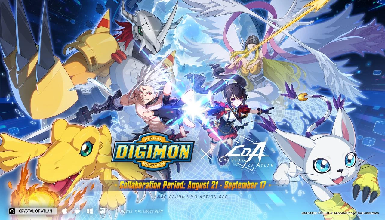 Digimon Adventure X Crystal of Atlan — A New Collaboration! Digimon Adventure X Crystal of Atlan — A New Collaboration! 33
