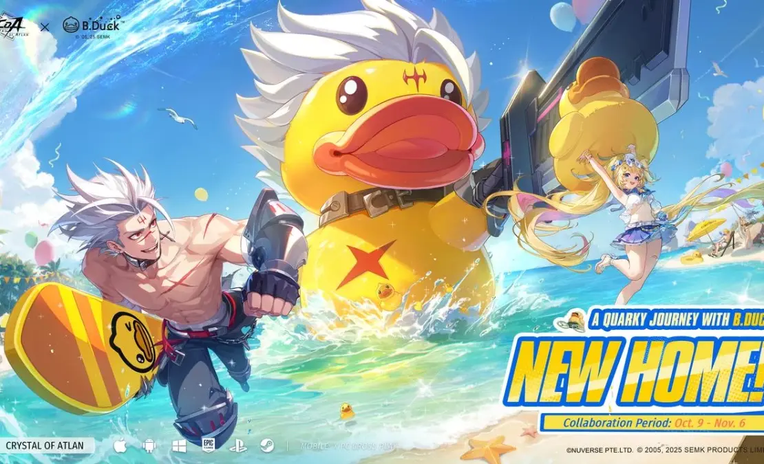 Crystal of Atlan and B.Duck Team Up! New Home System Launches on Steam October 30 33