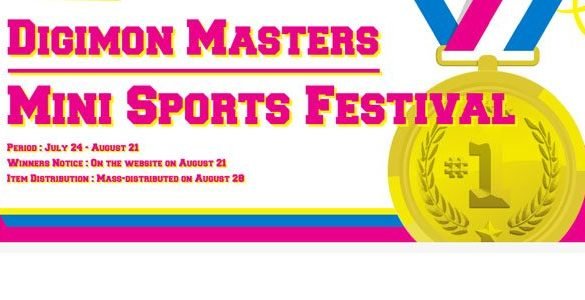 Kick Off a Mini-Sports Event with Digimon Masters 33