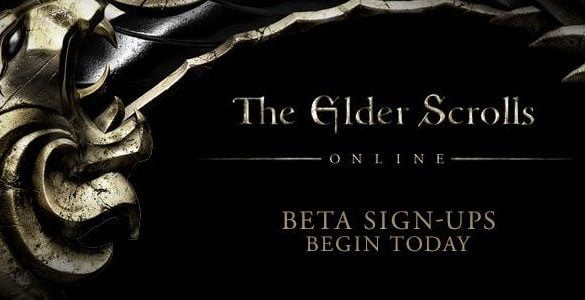 Elder Scrolls Online Beta Signup Announced Elder Scrolls Online Beta Signup