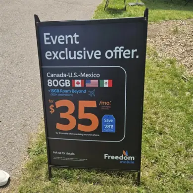 Freedom Mobile Offers In-Store Promotion: Enjoy 80GB for $35/Month for 18 Months 41