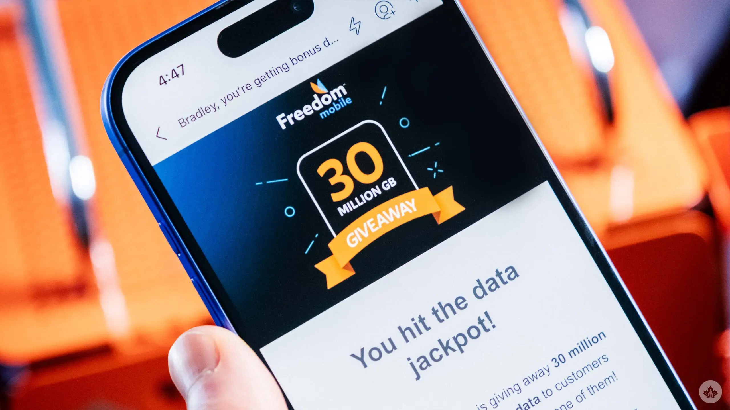 Unlock 30 Million GB of Free Data with Freedom Mobile's Giveaway Unlock 30 Million GB of Free Data with Freedom Mobile's Giveaway 33