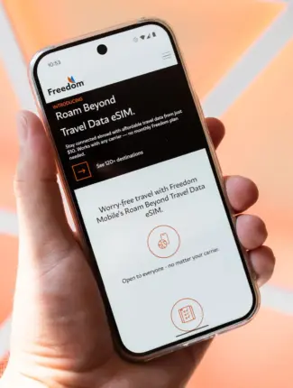 Freedom Launches Affordable Roaming for Canadians with eSIM 37
