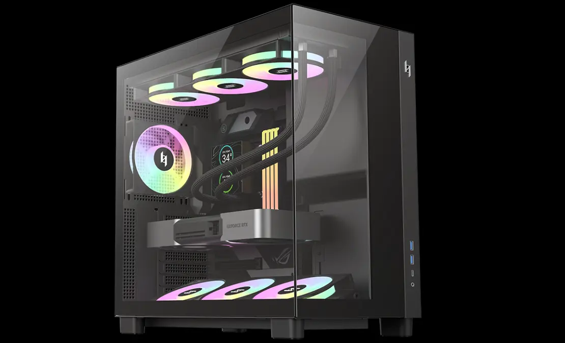 GAMEMAX NEX C53 Panoramic Chassis Brings Hidden-Connector Support and Premium Airflow for Under $70 GAMEMAX NEX C53 Panoramic Chassis Brings Hidden-Connector Support and Premium Airflow for Under $70 33