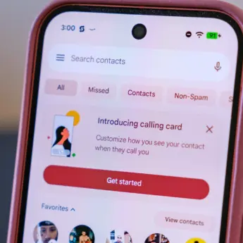 Google Revamps Android Contact Cards with a Stylish New Look 39
